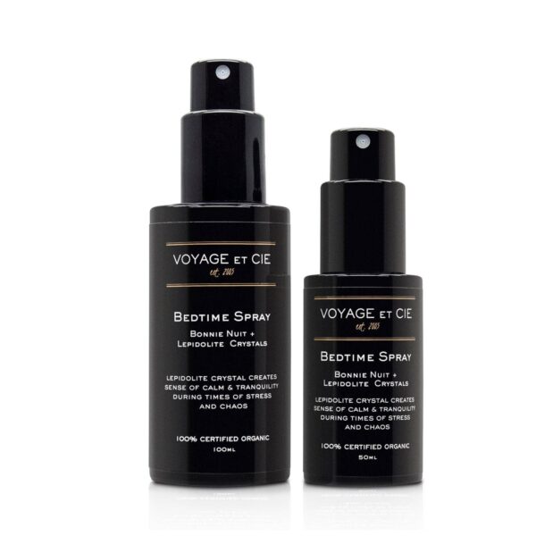 Voyage et Cie Bonne Nuit Bedtime Spray with Lepidolite
