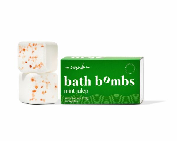 The Scrub Bar Mint Julep Eucalyptus Bath Bomb Gift Set